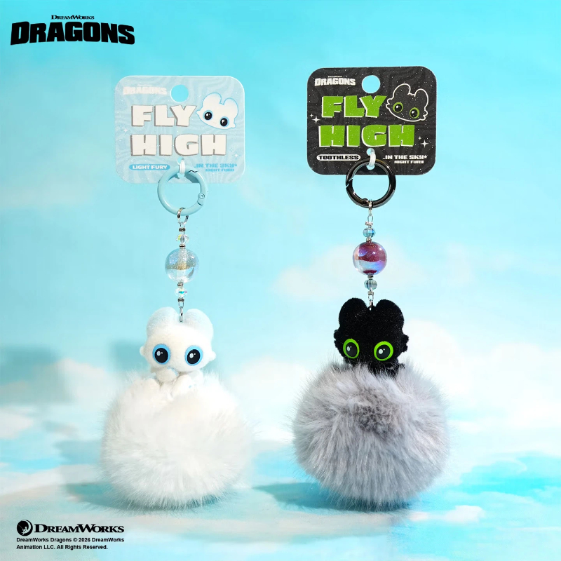 Car Accessories Light - Gantungan Kunci Mobil Toothless Naga Asli