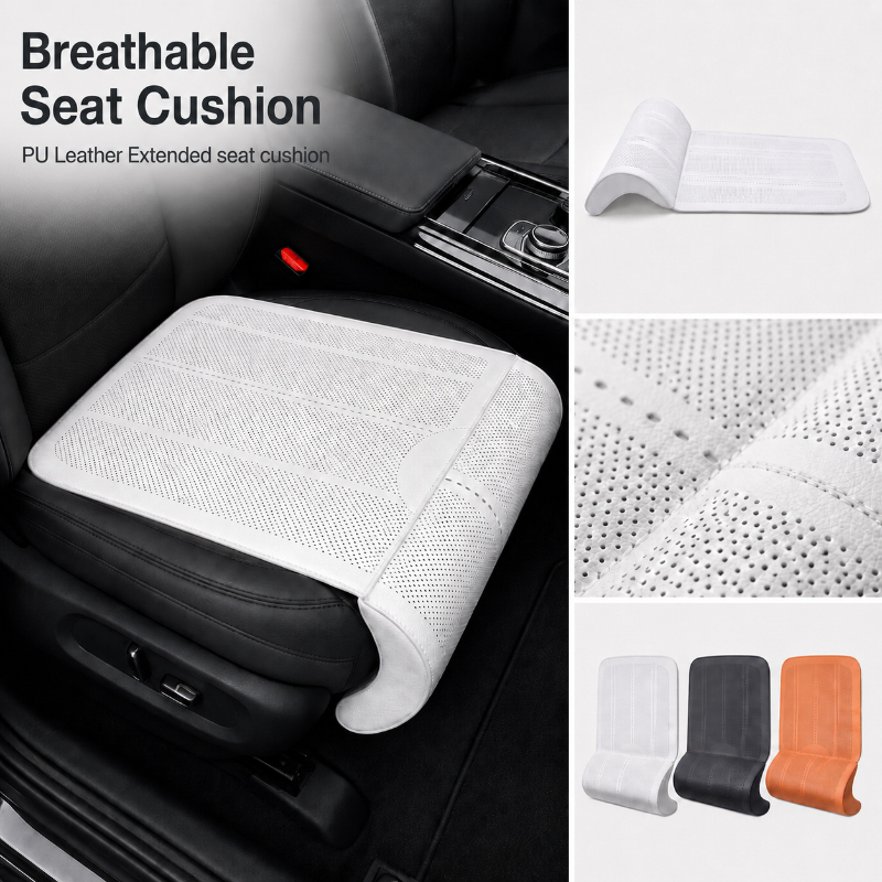 Leather Car Seat Cover - Bantalan Kursi Mobil Universal Penutup Kursi
