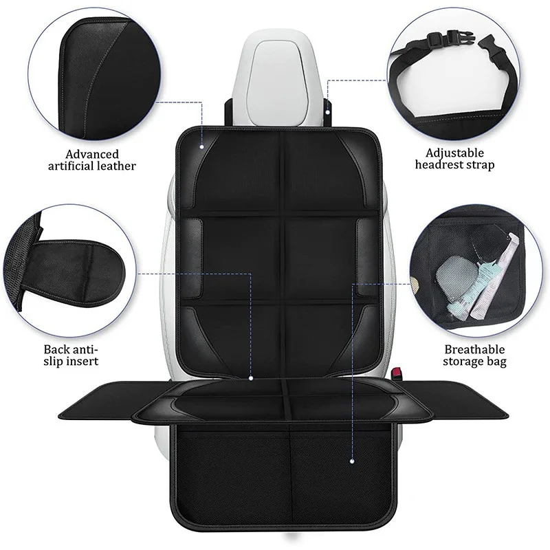 Leather Car Seat Cover - Pelindung Penutup Kursi Mobil Tesla Model