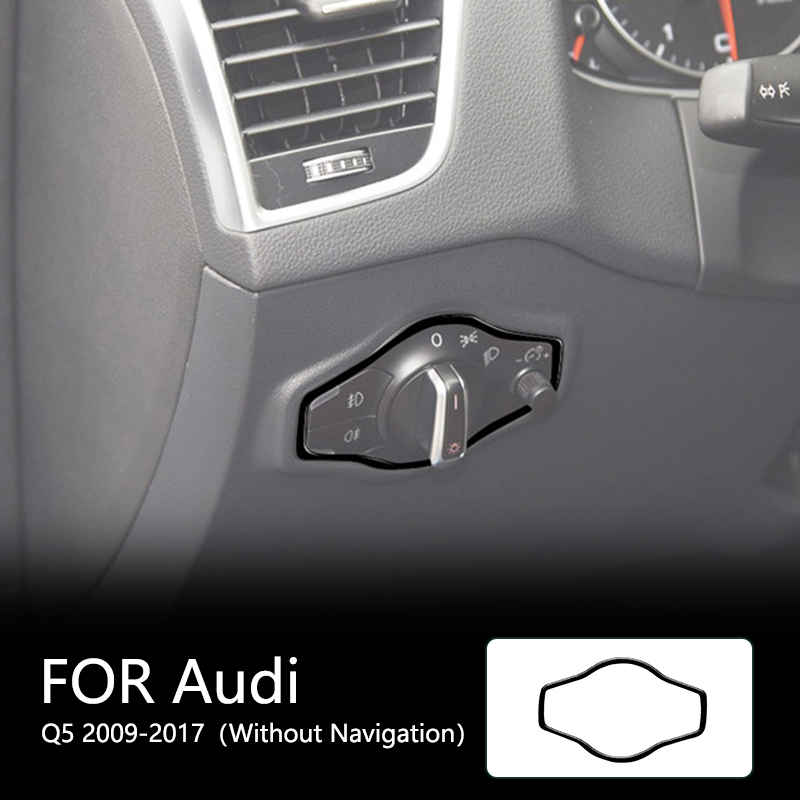 Car Accessories Brand - Bingkai lampu depan ABS baru stiker