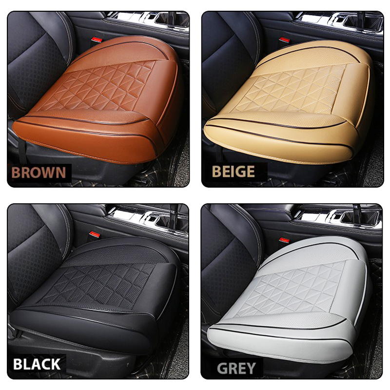 Leather Car Seat Cover - Sarung jok mobil depan kulit PU,