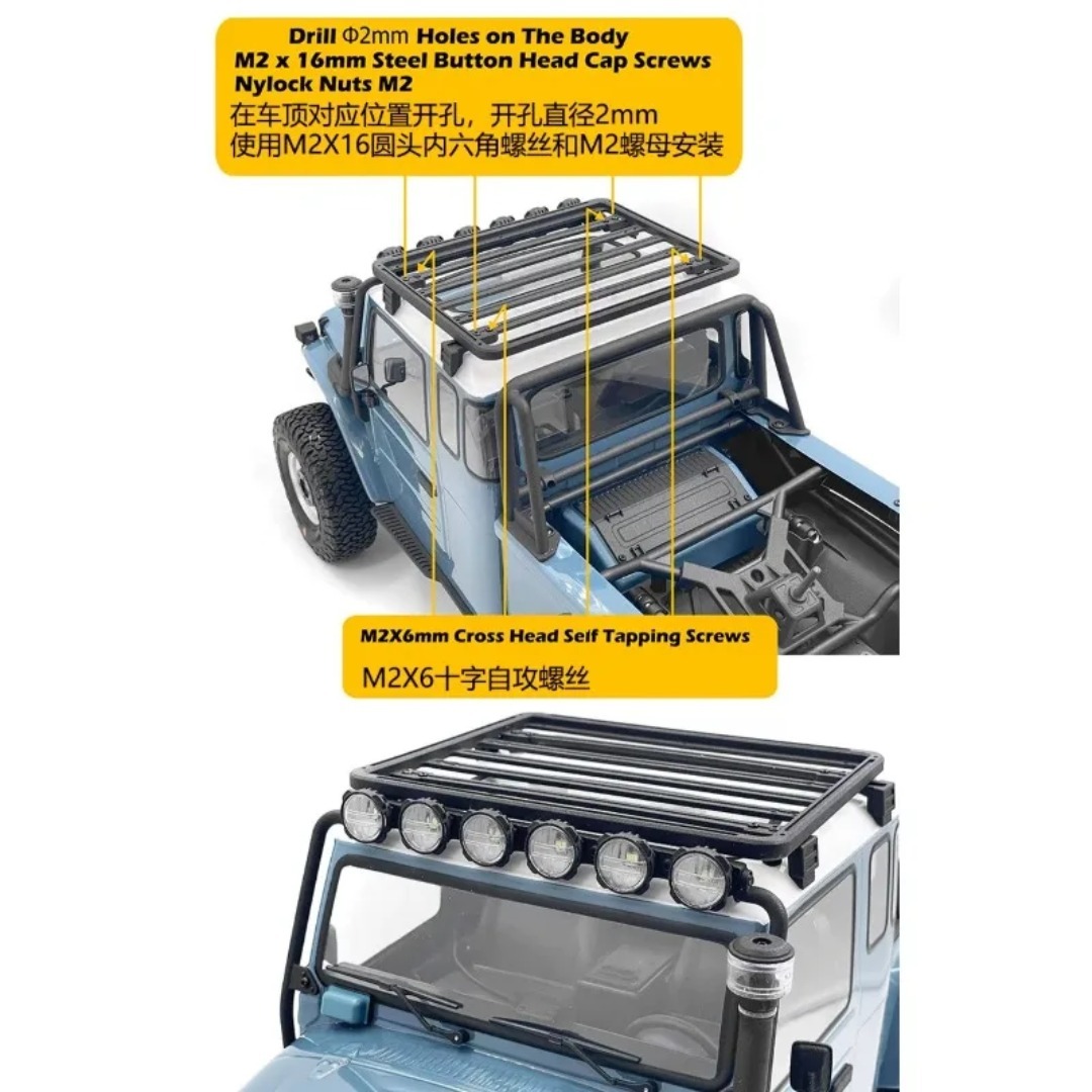 Kit Modifikasi Rak Bagasi Roll - Car Accessories Roof Rack ulasan dan harga