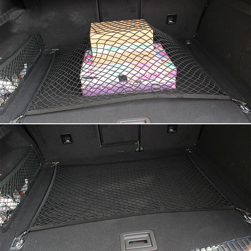 Pengatur kargo penyimpanan bag - Car Cargo Net Trunk ulasan dan harga