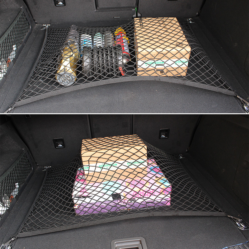 Pengatur kargo penyimpanan bag - Car Cargo Net Trunk ulasan dan harga