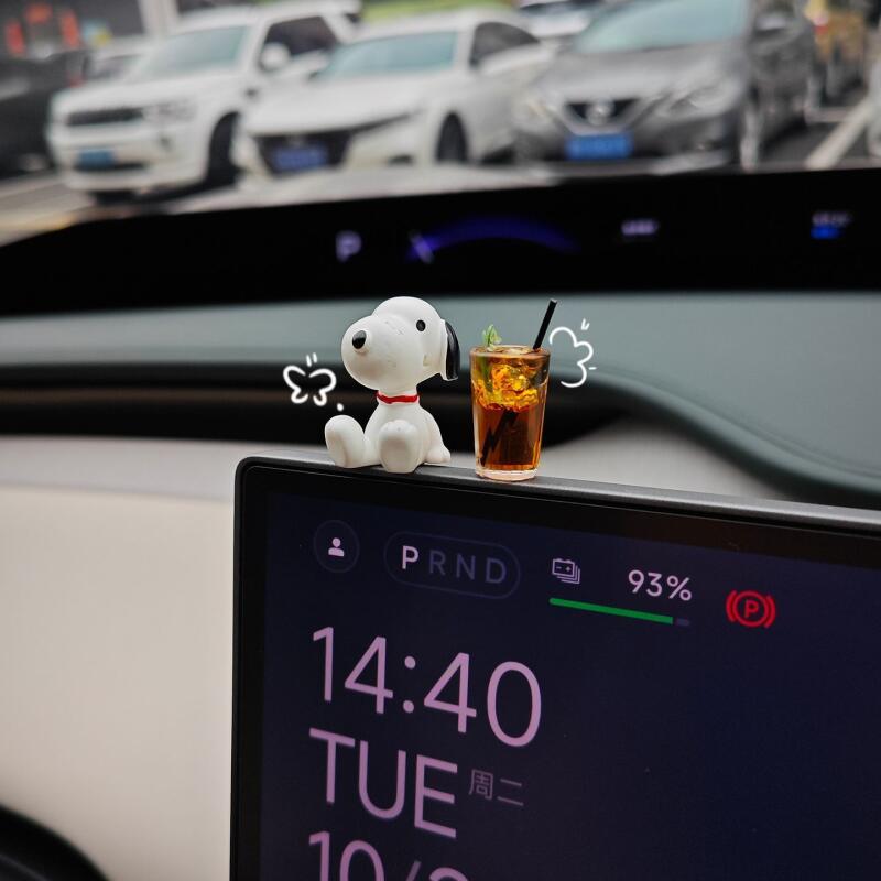 Dekorasi Layar Mobil Snoopy Ba - Car Accessories Girly ulasan dan harga