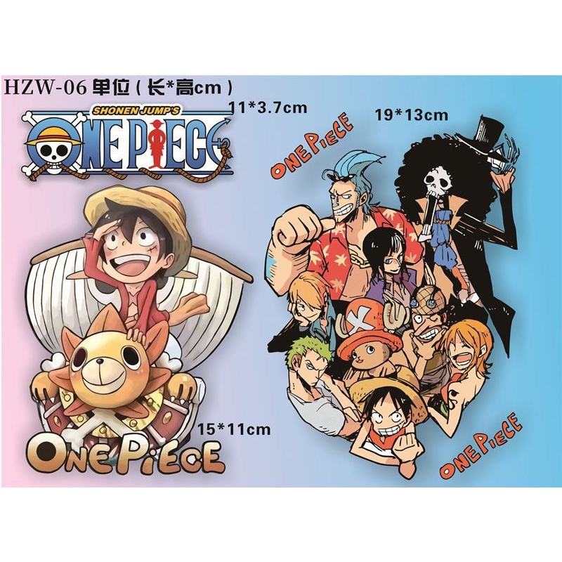 Stiker mobil listrik One Piece - Car Accessories Sticker ulasan dan harga