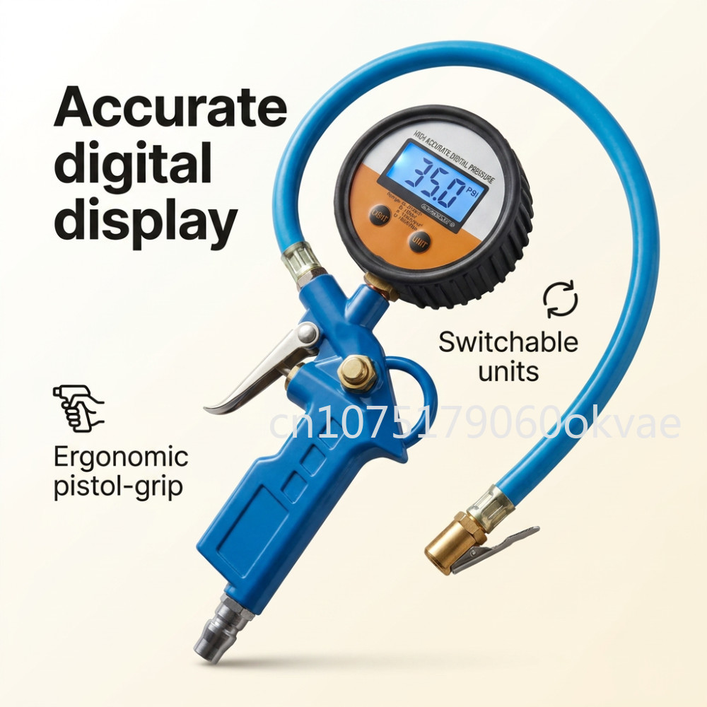 Pompa Ban Digital dengan Pengu - Car Accessories Under 200 ulasan dan harga