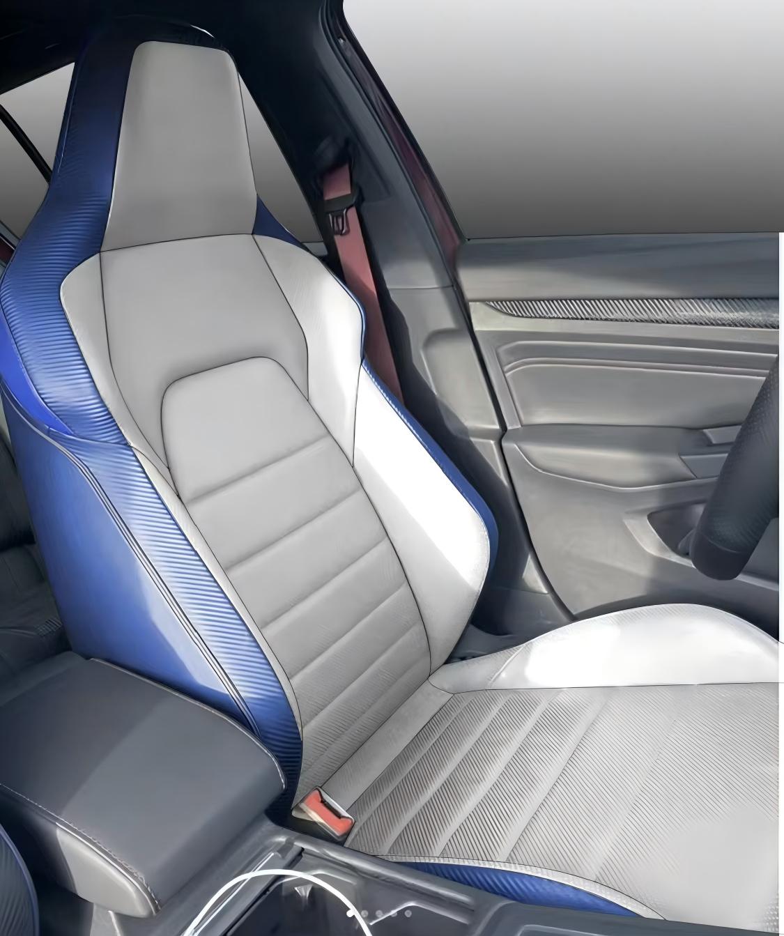 Jok Mobil Sport untuk GTI Raci - Leather Car Seat Cover ulasan dan harga