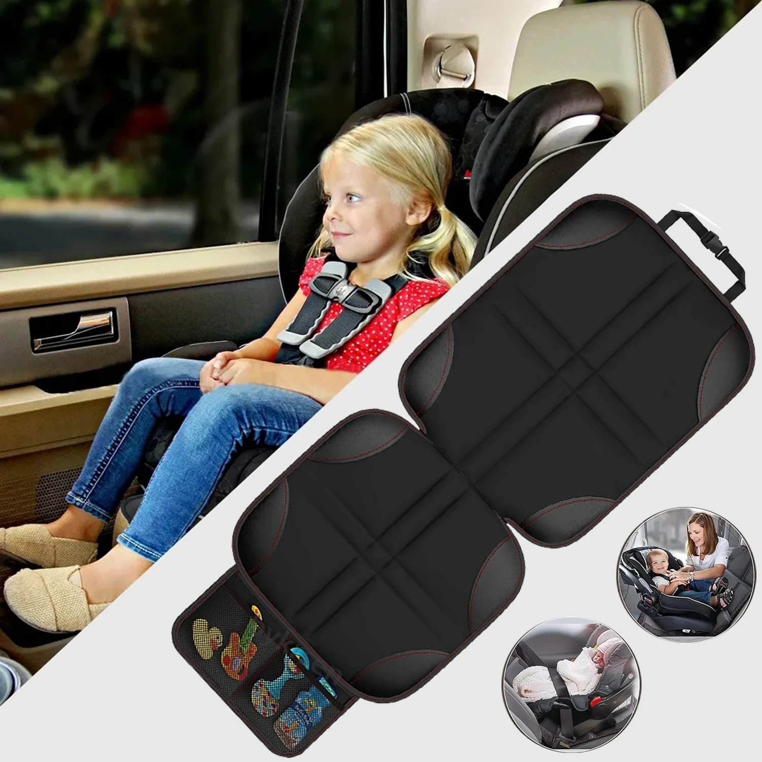 Pelindung Kursi Mobil Anak dar - Leather Car Seat Cover ulasan dan harga