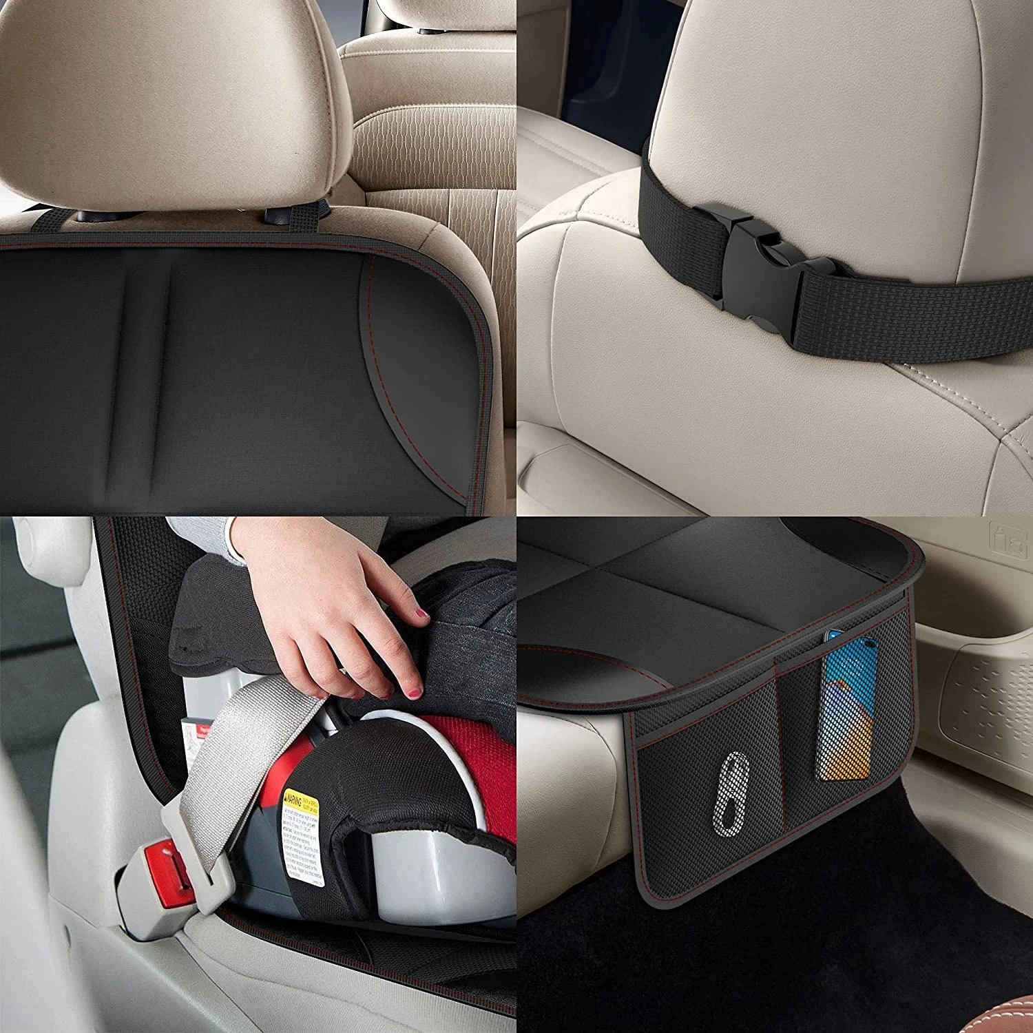 Pelindung Kursi Mobil Anak dar - Leather Car Seat Cover ulasan dan harga