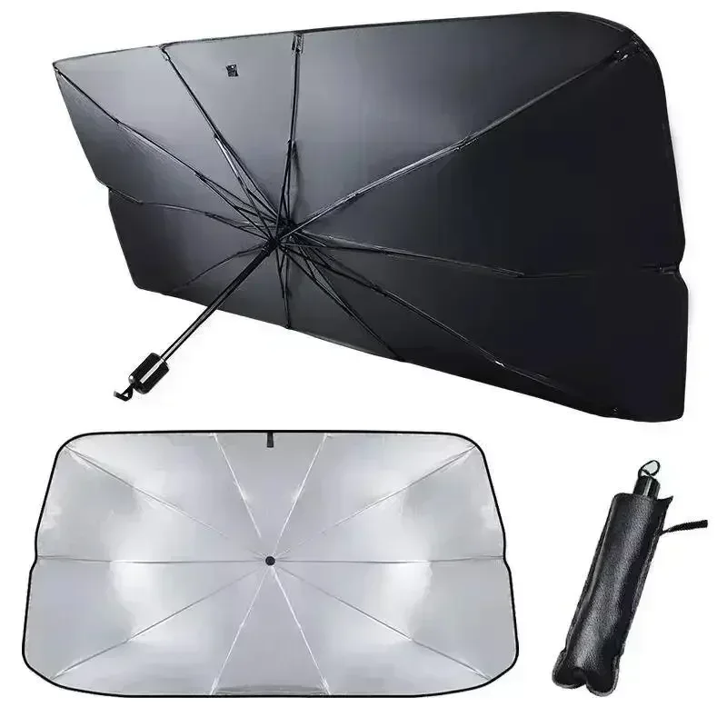 Penutup Kaca Depan Mobil Lipat - Automatic Car Sunshade ulasan dan harga