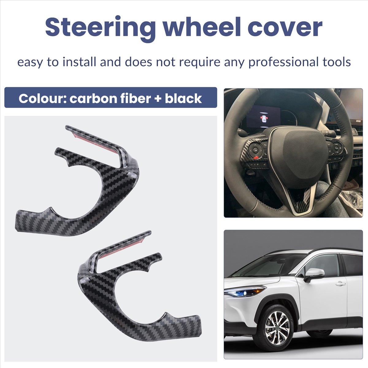 Super Sale untuk Toyota Cross  - Steering Wheel Cover ulasan dan harga