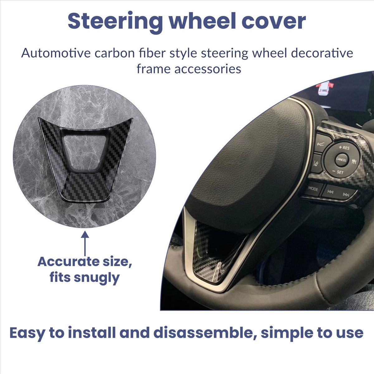 Super Sale untuk Toyota Cross  - Steering Wheel Cover ulasan dan harga