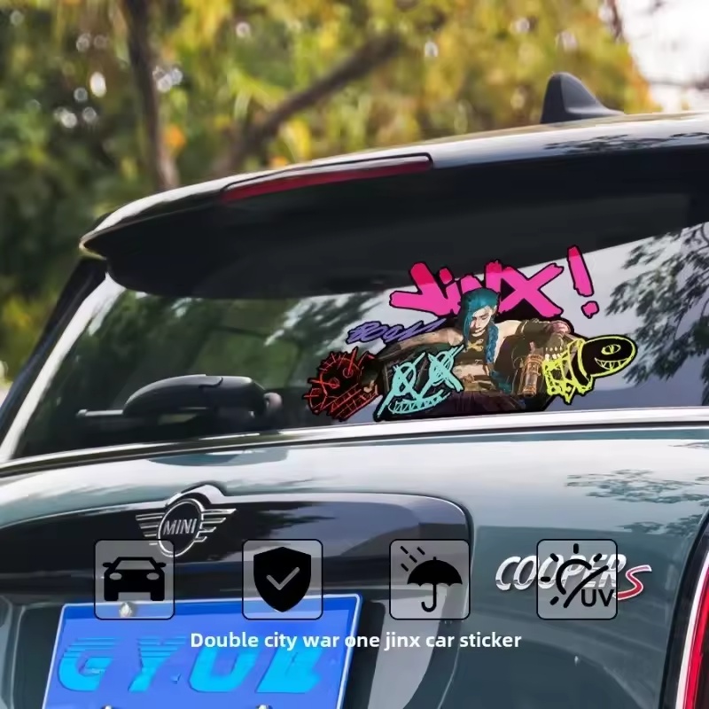 Stiker Mobil Reflektif Grafiti - Car Accessories Sticker ulasan dan harga