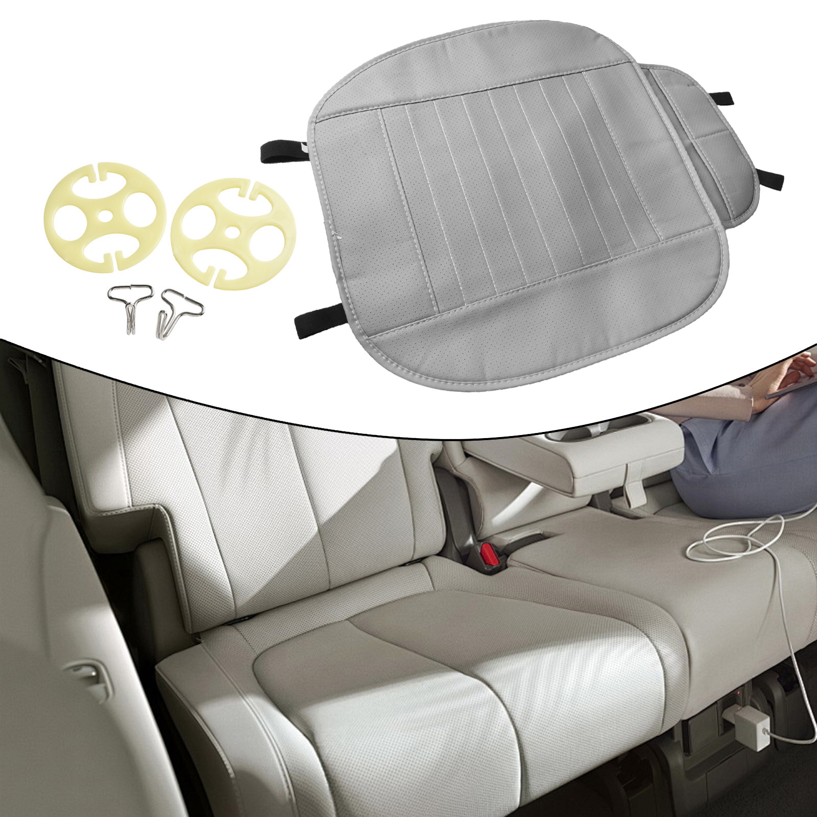Sarung Bantalan Kursi Mobil Em - Leather Car Seat Cover ulasan dan harga