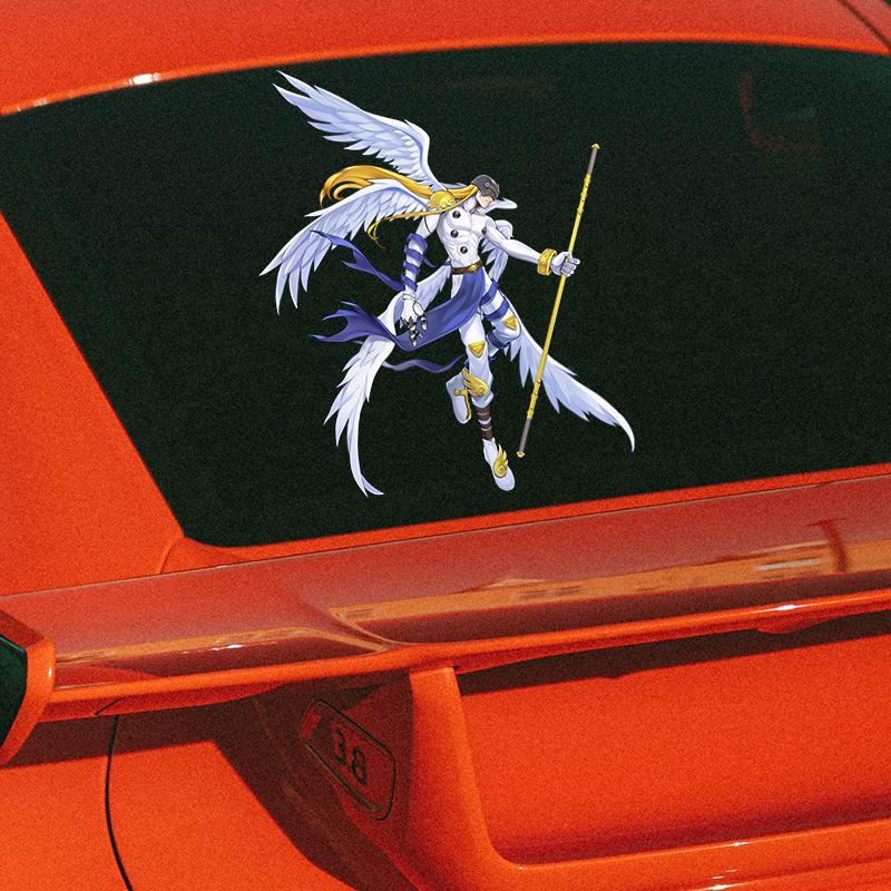 Stiker Mobil Digimon Stiker De - Car Accessories Sticker ulasan dan harga