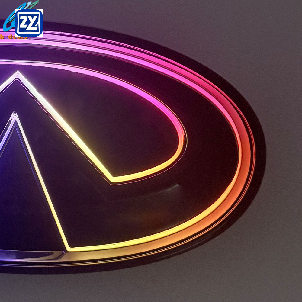 Lampu Emblem Mobil LED RGBW 12 - Car Accessories Light ulasan dan harga