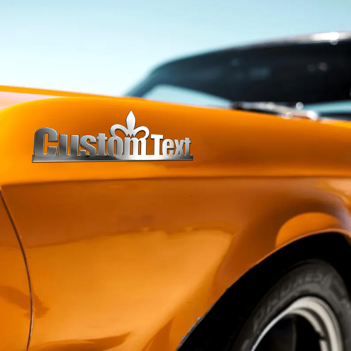Stiker Samping Mobil Logam Mah - Car Accessories Sticker ulasan dan harga