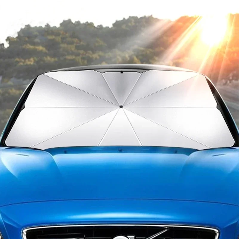 Payung Pelindung Kaca Depan Mo - Automatic Car Sunshade ulasan dan harga