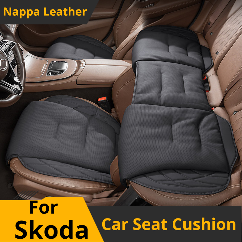 Untuk Skoda, Bantal Jok Mobil  - Leather Car Seat Cover ulasan dan harga