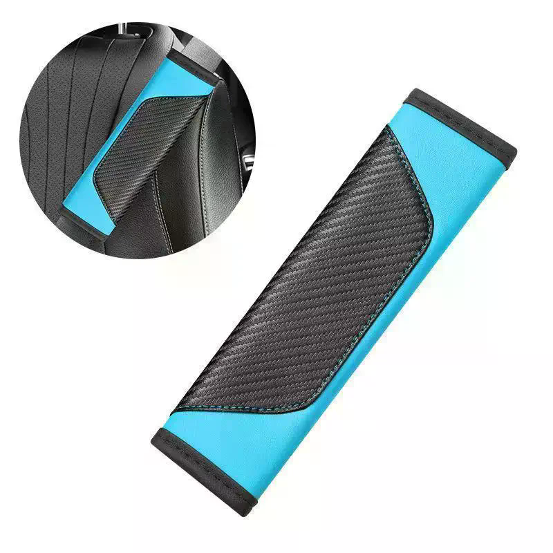 2 Buah Penutup Sabuk Pengaman  - Leather Car Seat Cover ulasan dan harga