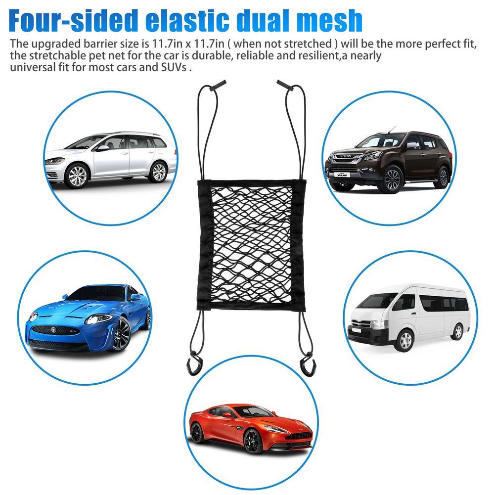 Tempat Duduk Mobil Anjing Jari - Car Cargo Net Trunk ulasan dan harga