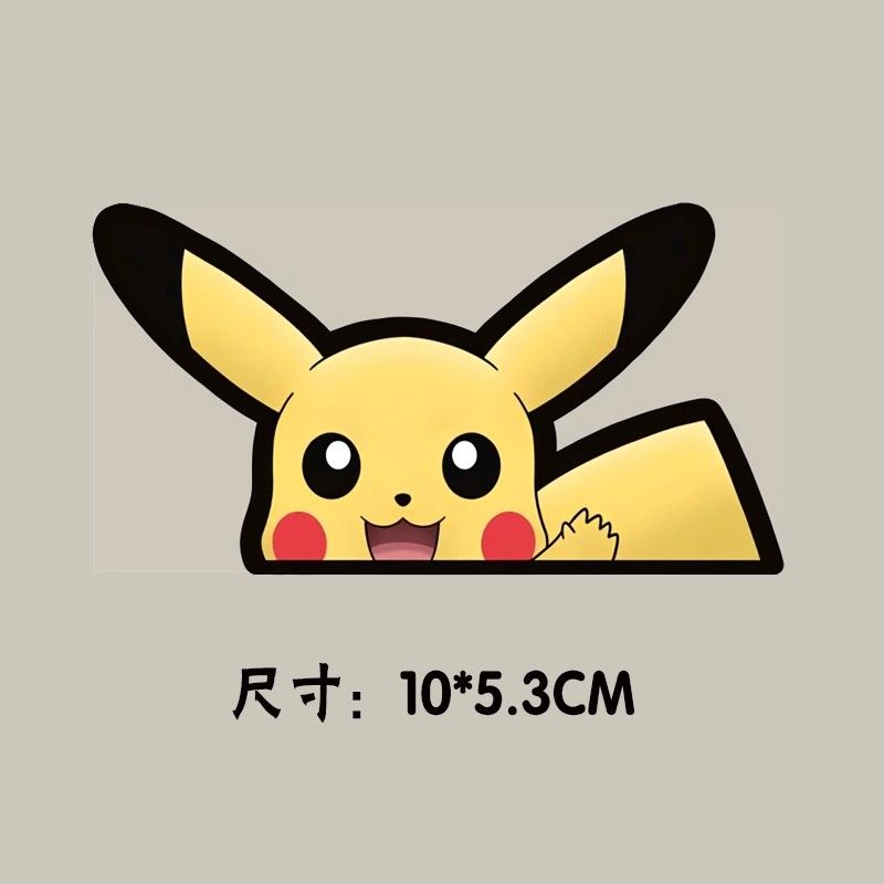 Stiker jendela mobil Pokémon,  - Car Accessories Sticker ulasan dan harga
