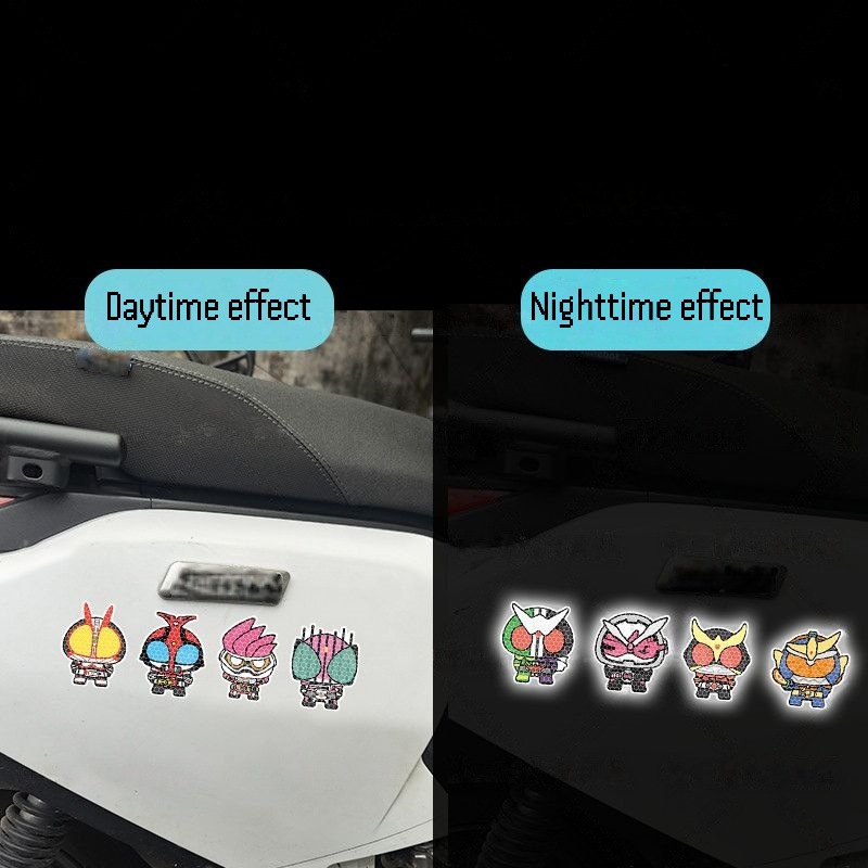 Stiker mobil Kamen Rider yang  - Car Accessories Sticker ulasan dan harga