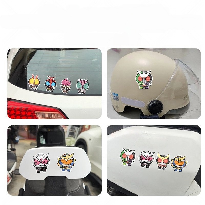 Stiker mobil Kamen Rider yang  - Car Accessories Sticker ulasan dan harga